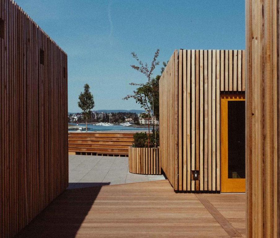 HAVN Saunas in Victoria's inner harbour
