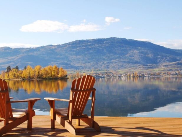 Relax on the beaches in Osoyoos this Fall