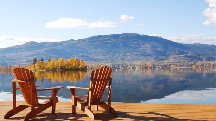 Relax on the beaches in Osoyoos this Fall