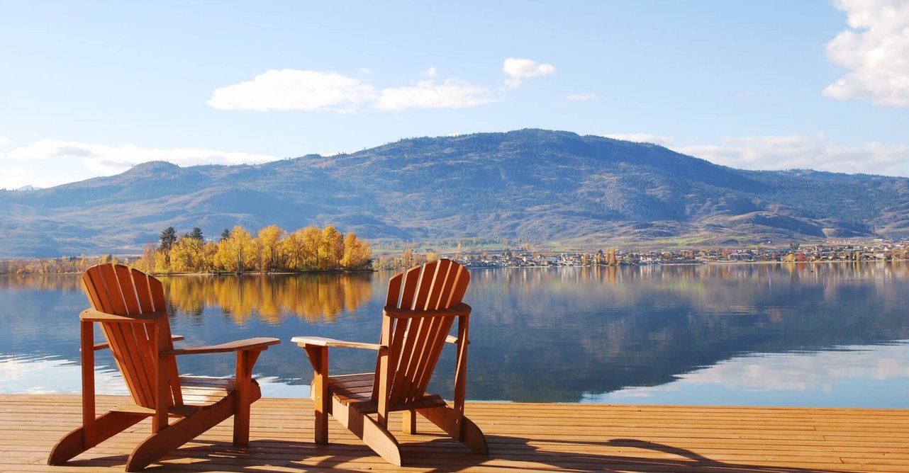 Relax on the beaches in Osoyoos this Fall