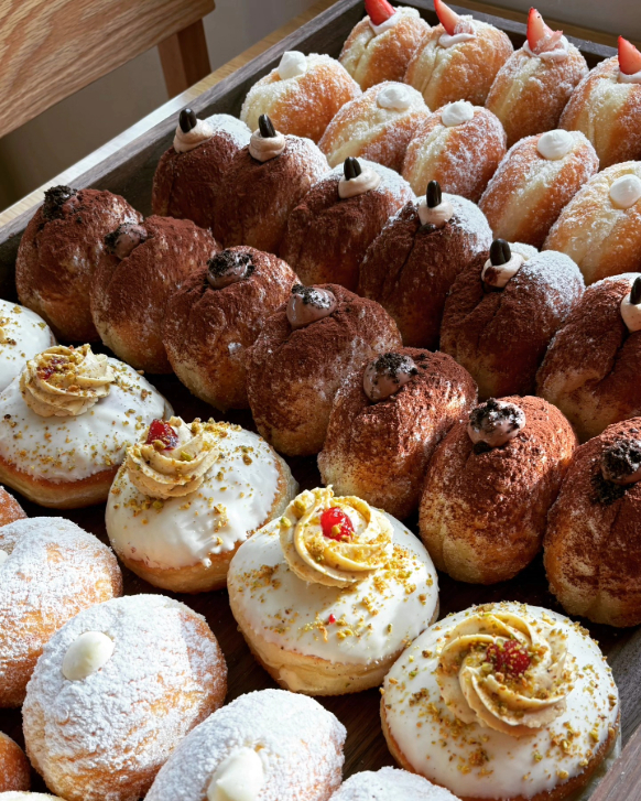 an assortment of donuts from Goldie's