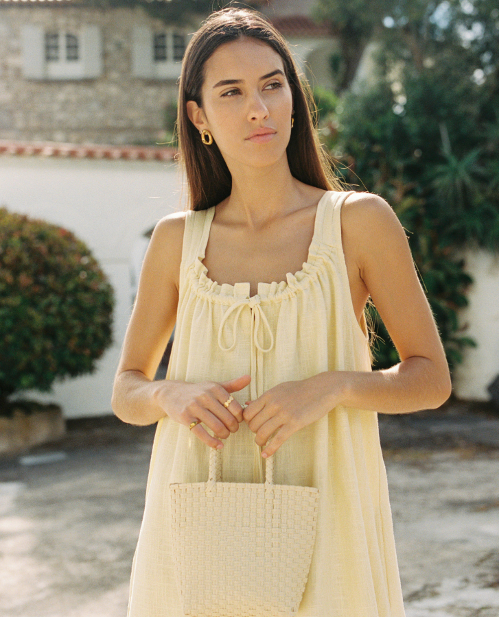 Butter yellow items from Harly Jae for summer fashion trends