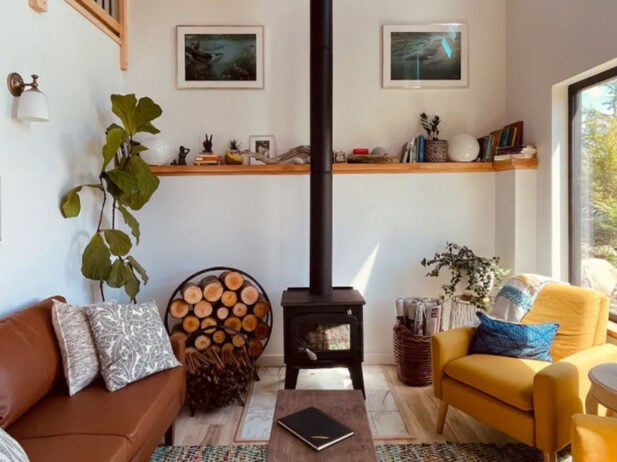 Local Getaway: Stay in a Cedar House in Jordan River