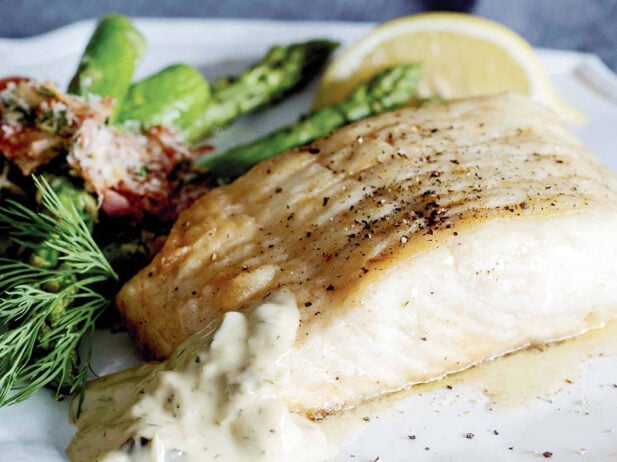 Iron Skillet Halibut Recipe