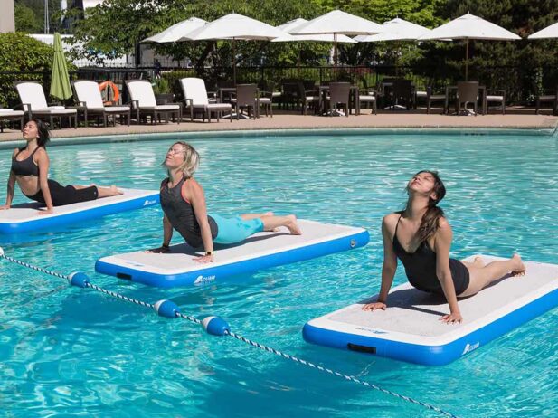 Test Your Balance With Liquid Yoga