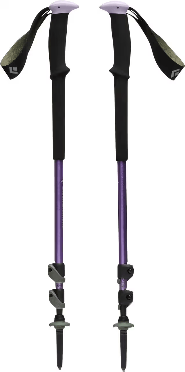 MEC black hiking poles
