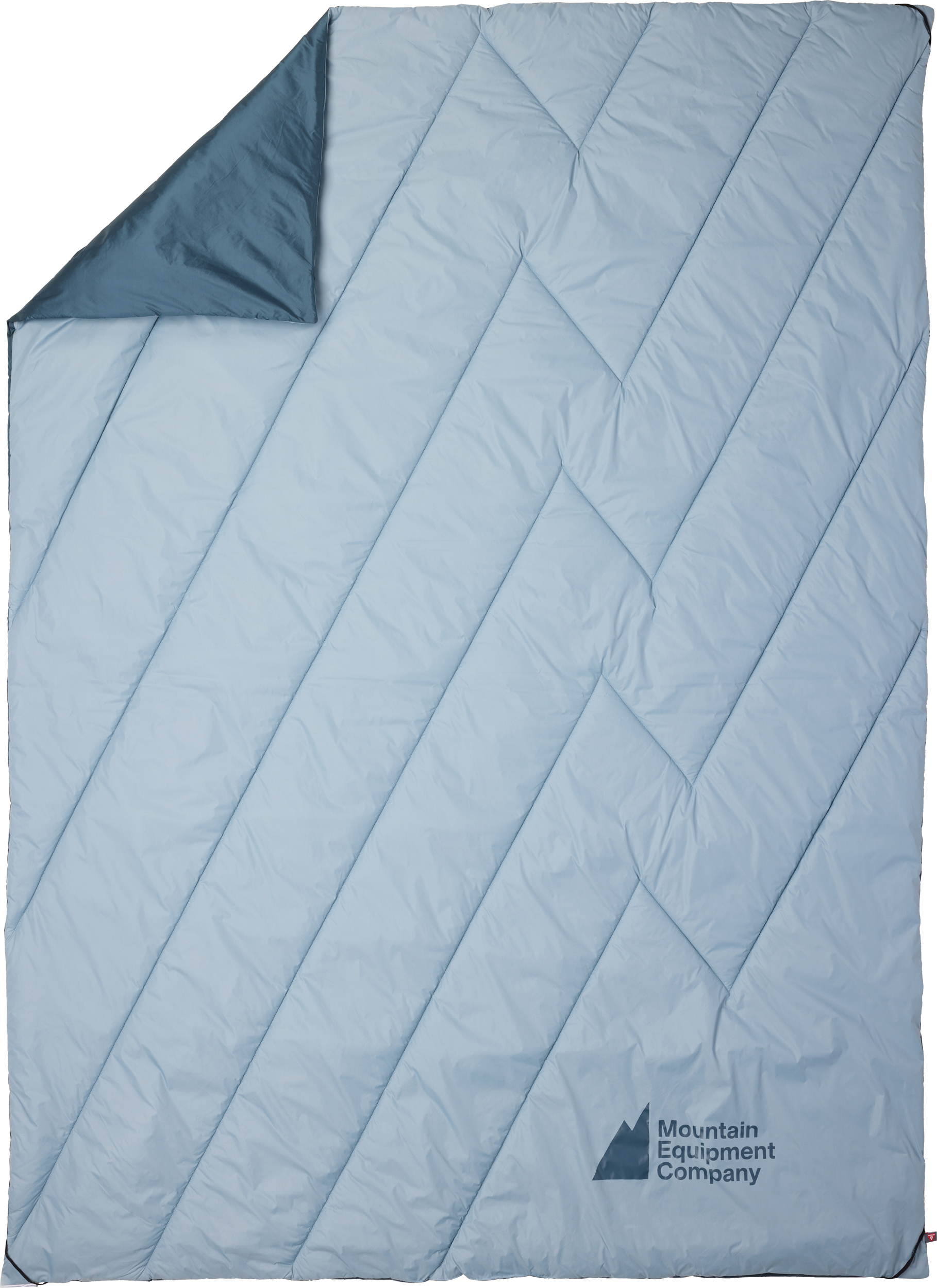 MEC grey/blue puffy blanket