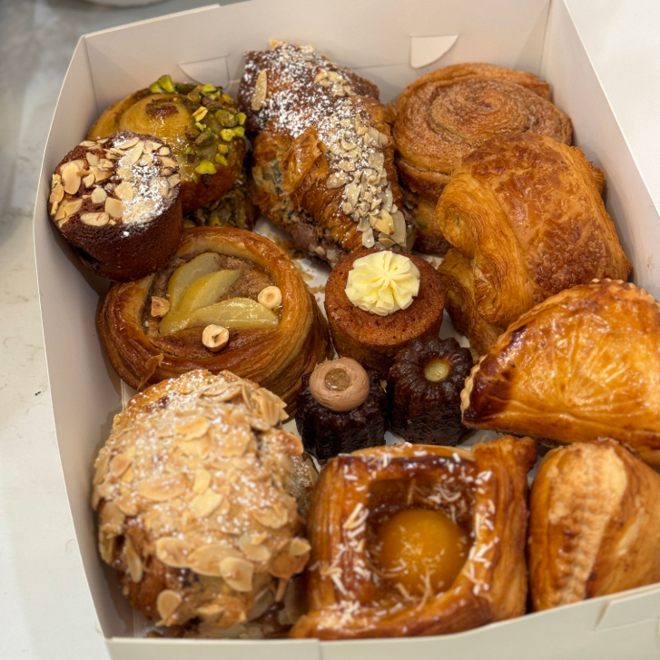 Assorted pastries from Pourquoi Pas Patisserie in Coquitlam