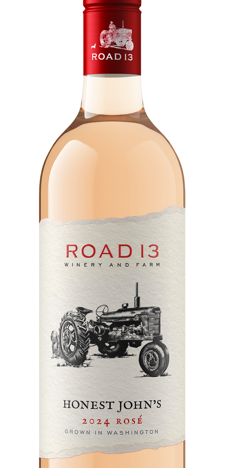 Bottle of Road 13 Harvest John's 2024 Rosé