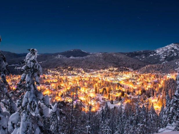 Winter R and R in Rossland