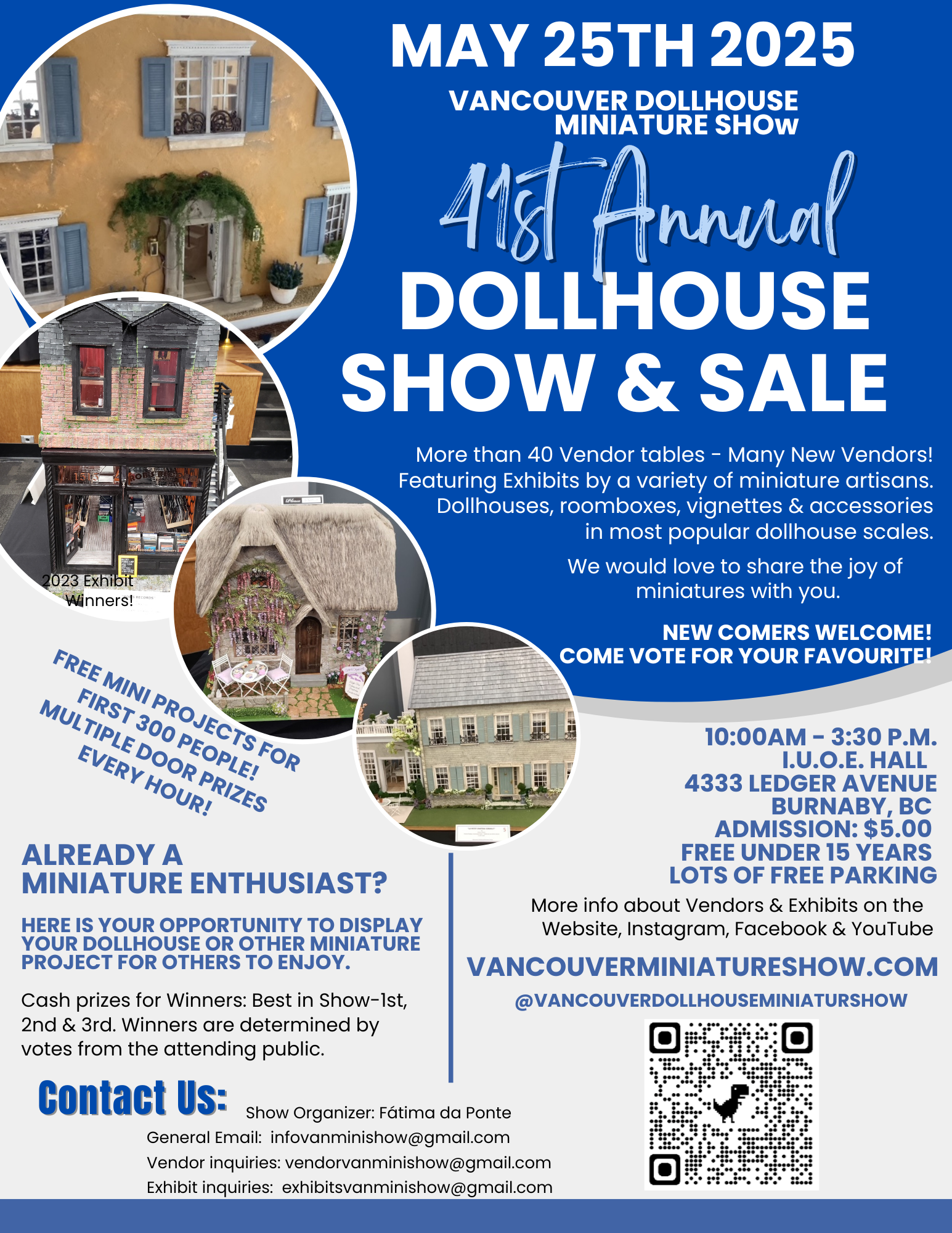 Vancouver Dollhouse Miniature Show & Sale