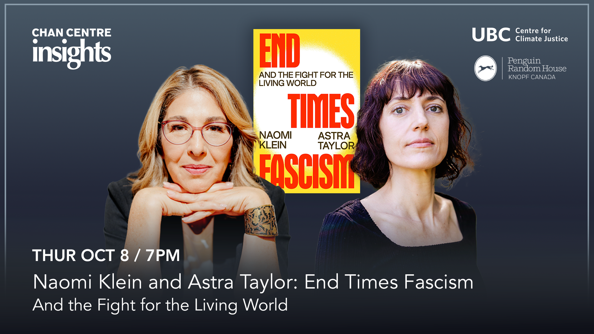 Naomi Klein and Astra Taylor: End Times Fascism and The Fight for the Living World