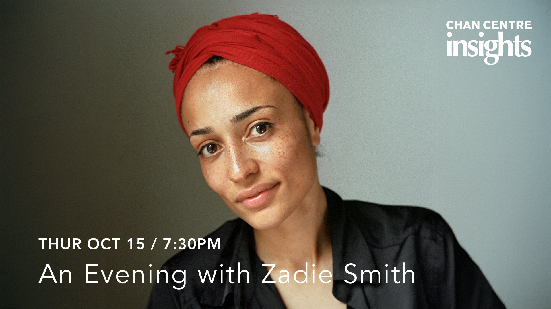 An Evening with Zadie Smith