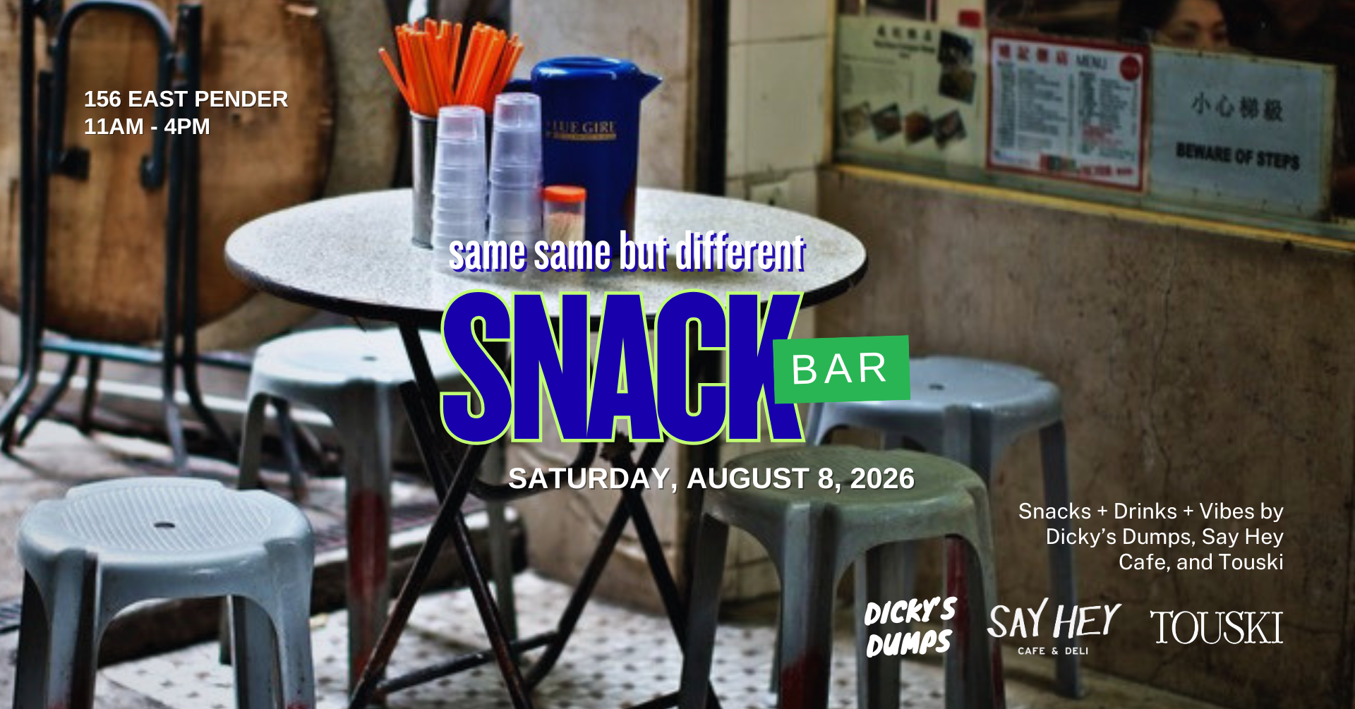 Same Same But Different Snack Bar