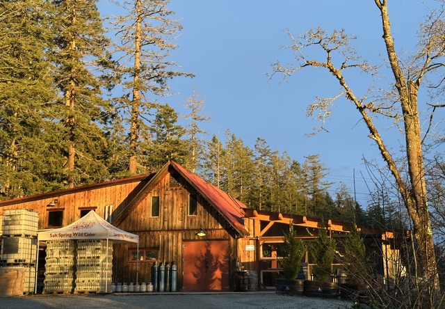 Salt Spring Wild Cider's exterior 